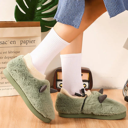 Pantoufles Chauffantes USB en Peluche