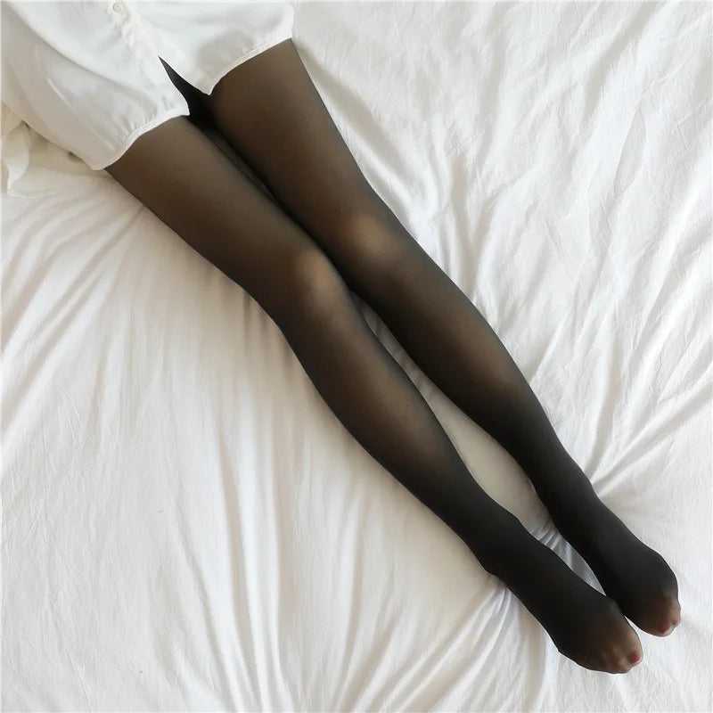 Leggings Thermiques Translucides Femme
