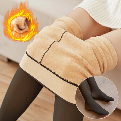 Leggings Thermiques Translucides Femme